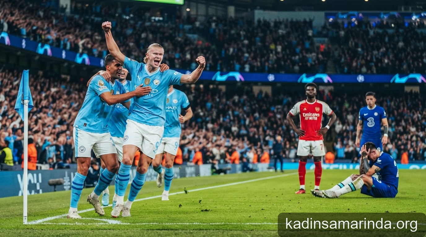 Ngoại hạng Anh vòng 5: Man City độc chiếm ngôi đầu, Arsenal và Chelsea gây thất vọng lớn