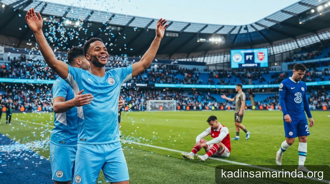 Ngoại hạng Anh vòng 5: Man City độc chiếm ngôi đầu, Arsenal và Chelsea gây thất vọng lớn - 2
